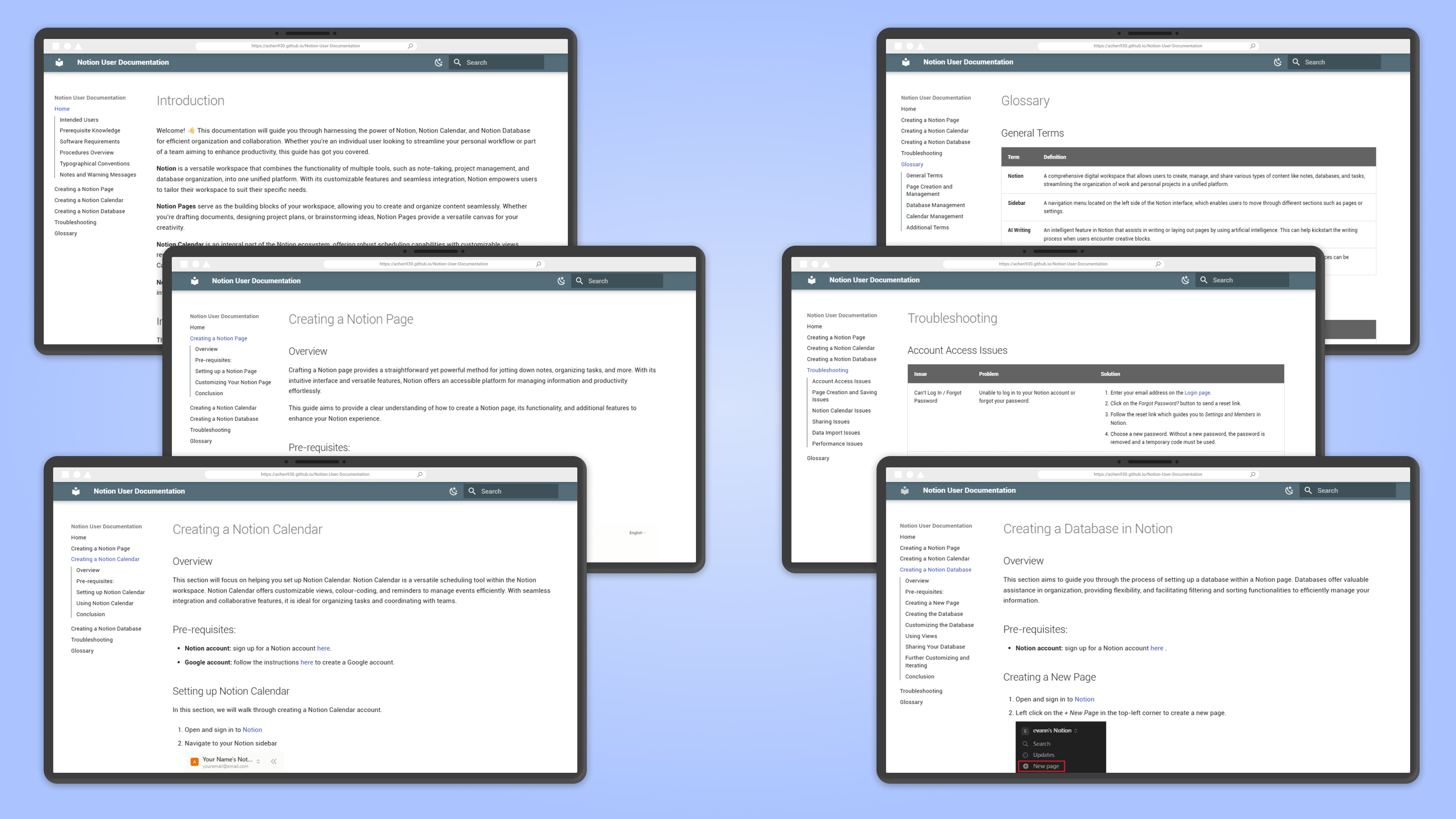 Notion User Documentation Hero