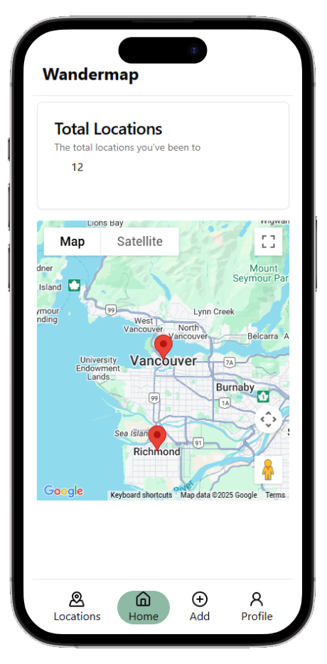 Wandermap